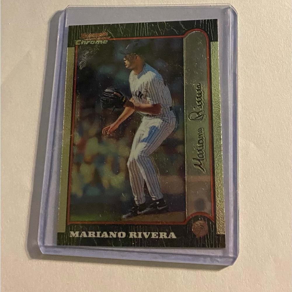 Mariano Rivera 1999 Bowman Chrome Refractor Vintage Collectible